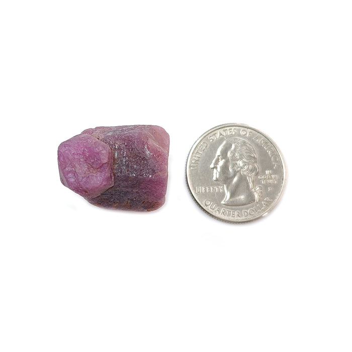 100.00cts Ruby Gemstone Crystal Raw Specimen Natural Untreated Fancy Rough Healing 23.5*23mm 1pc