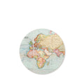 '1914 Nautical World Map' Round Cork-Backed Placemat, 34cm