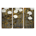 A Million Wishes No. 1/2/3' 3 Piece Wrapped Canvas Wall Art Set