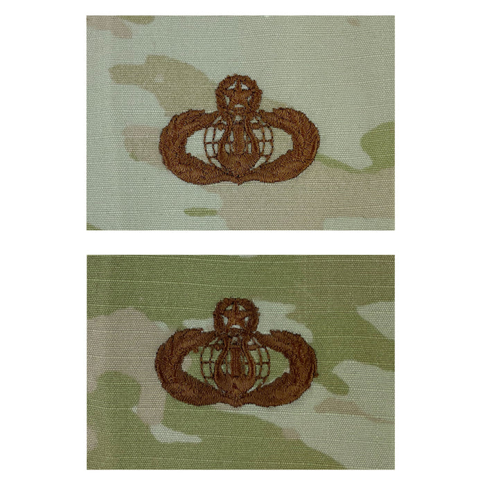 Air Force Embroidered Badge: Band: Master - embroidered on OCP