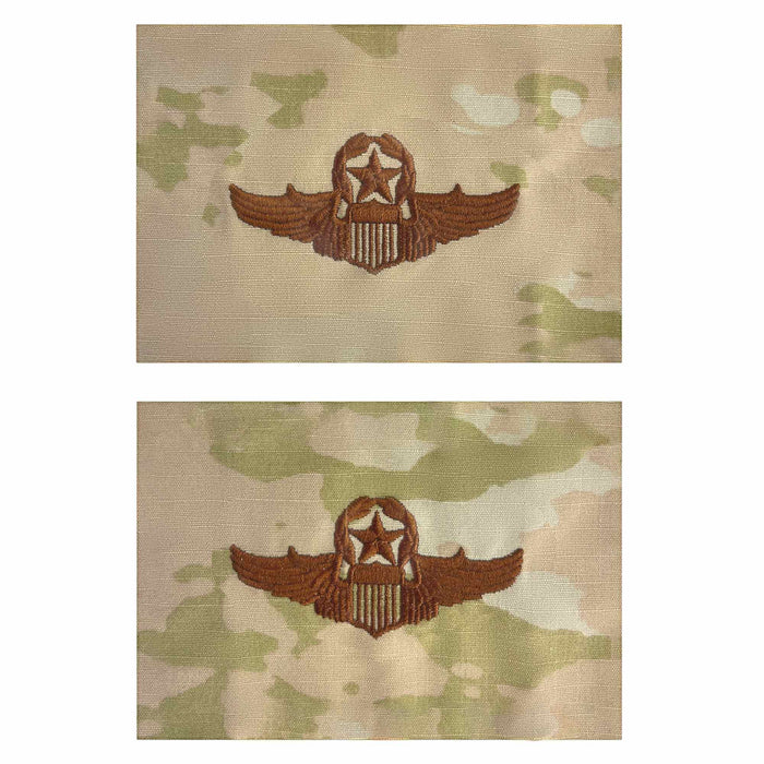 Air Force Embroidered Badge: Command Pilot - embroidered on OCP