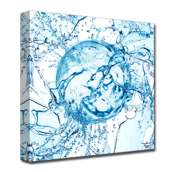 Aqueous Trance No. 19' Wrapped Canvas Wall Art