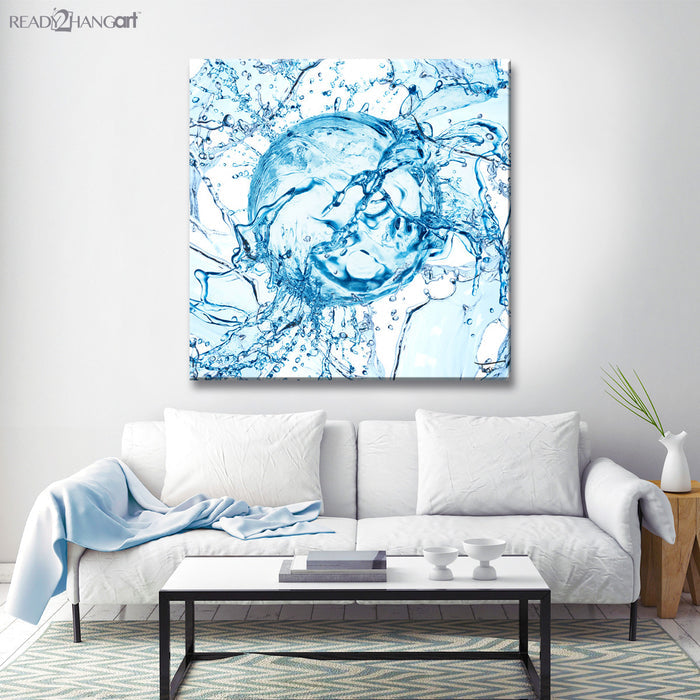 Aqueous Trance No. 19' Wrapped Canvas Wall Art