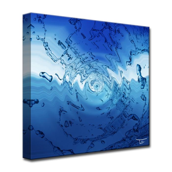 Aqueous Trance No. 21' Wrapped Canvas Wall Art