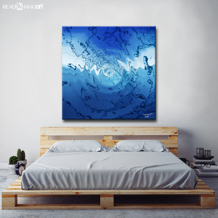 Aqueous Trance No. 21' Wrapped Canvas Wall Art