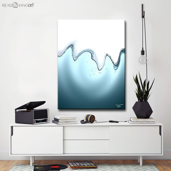 Aqueous Trance No. 25' Wrapped Canvas Wall Art