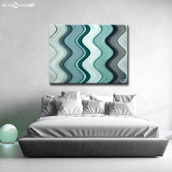 Aqueous Trance No. 7' Wrapped Canvas Wall Art