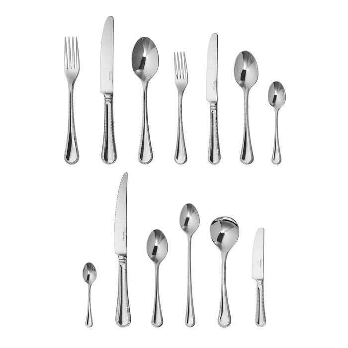 Armscote Bead Bright Cutlery Place Setting, 7 Piece