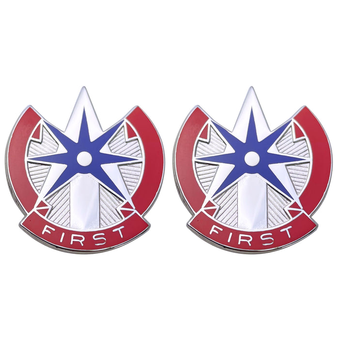 Army Crest: 1st Sustainment Command - First