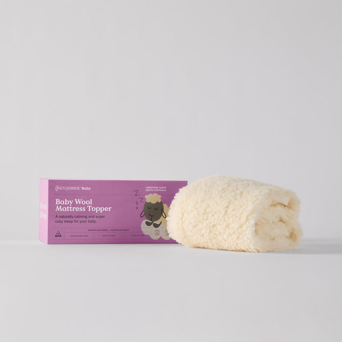 MiniJumbuk Baby Wool Mattress Topper