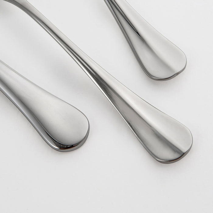 Baguette Bright Cutlery Set, 56 Piece for 8 People