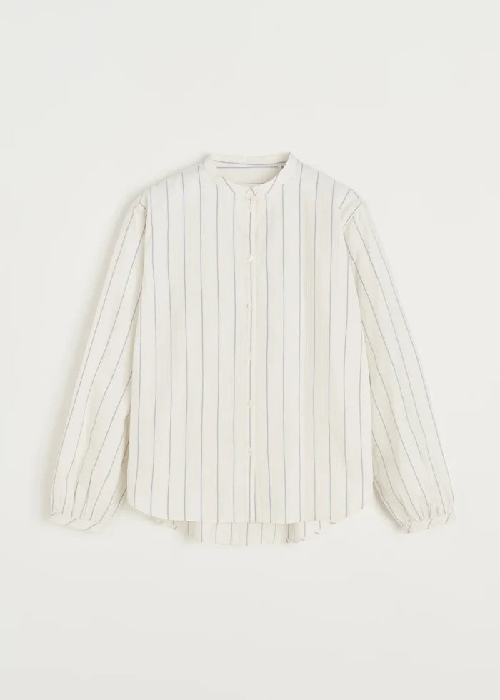 Bibbi Shirt Champetra - Mix French Blue