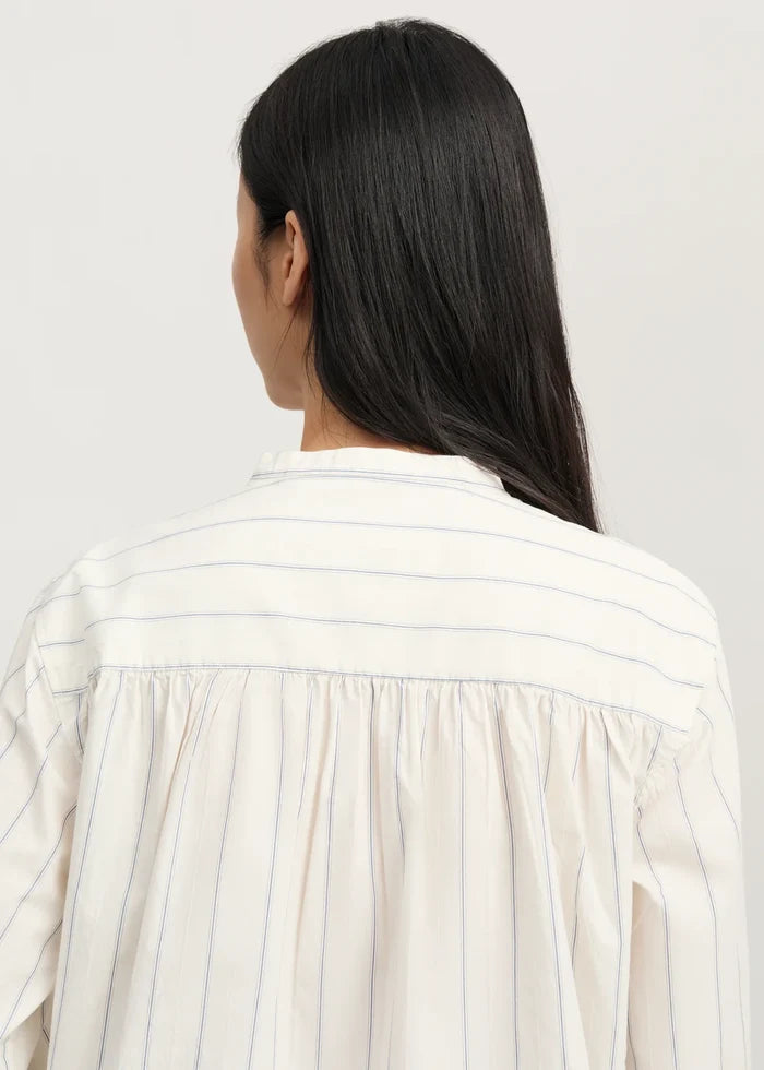 Bibbi Shirt Champetra - Mix French Blue