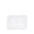 'Blanche' Lace Scalloped Placemat, 35x50cm