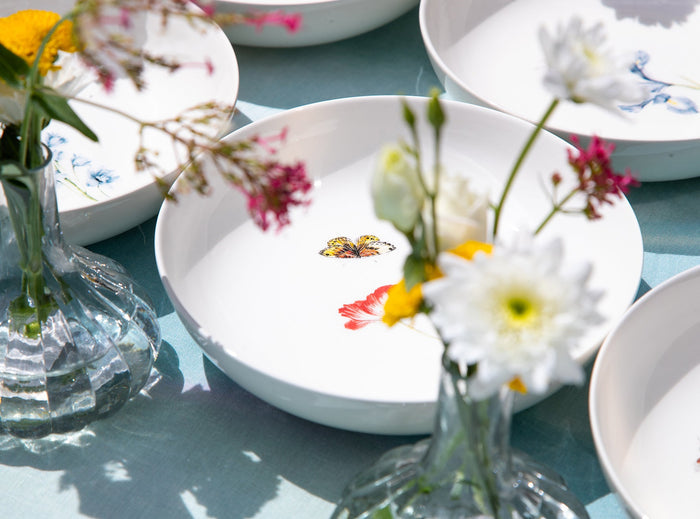Bloom Cosmos Soup Plate, 20cm