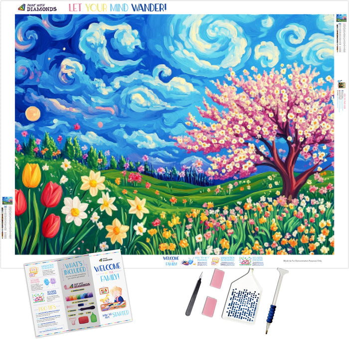 Blossoming Spring Garden