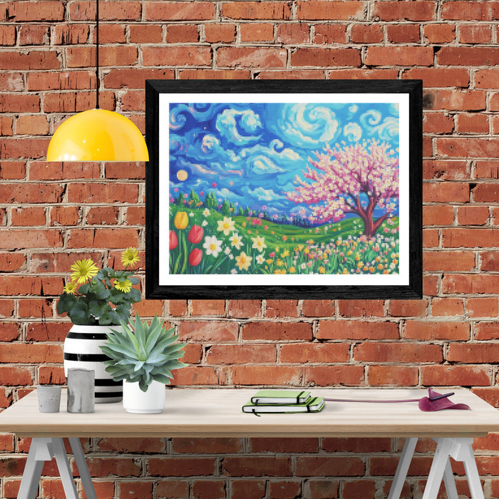 Blossoming Spring Garden