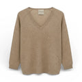 Boyfriend V Neck /  Light Brown