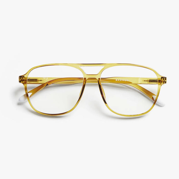 Brad / Blue Light Glasses - Glossy Ecru