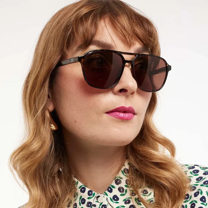 Brad / Sunglasses - Glossy Tortoise