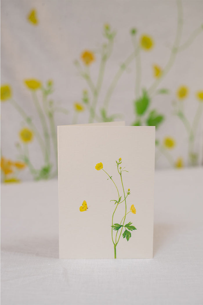 'Buttercup' Greeting Card, 15cm x 10cm (A6)