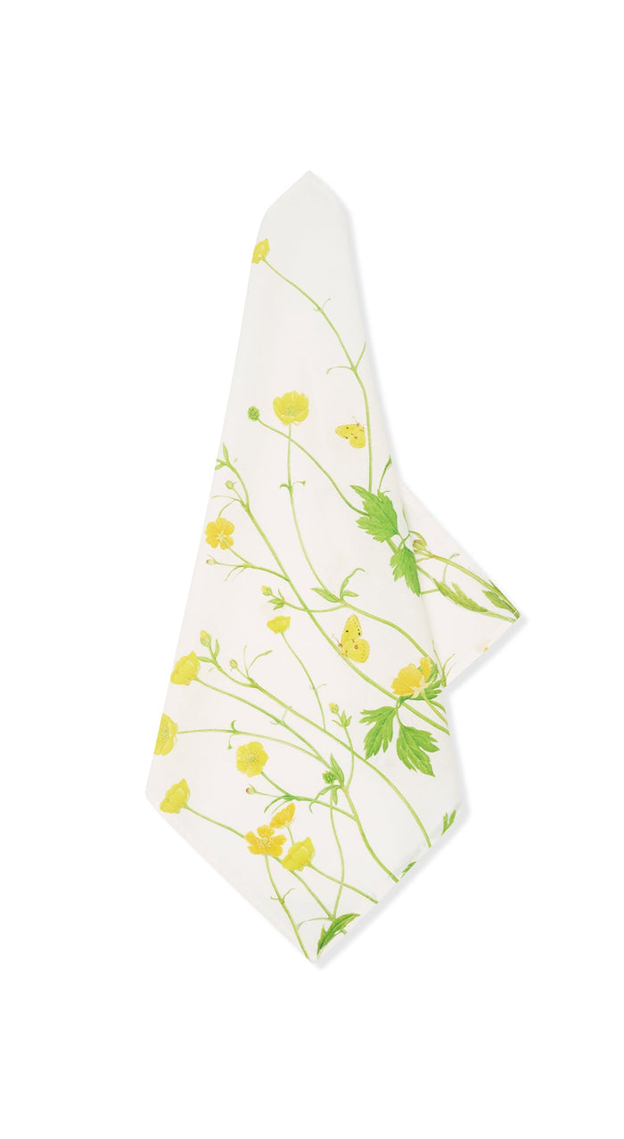 'Buttercup' Linen Napkin, 50x50cm