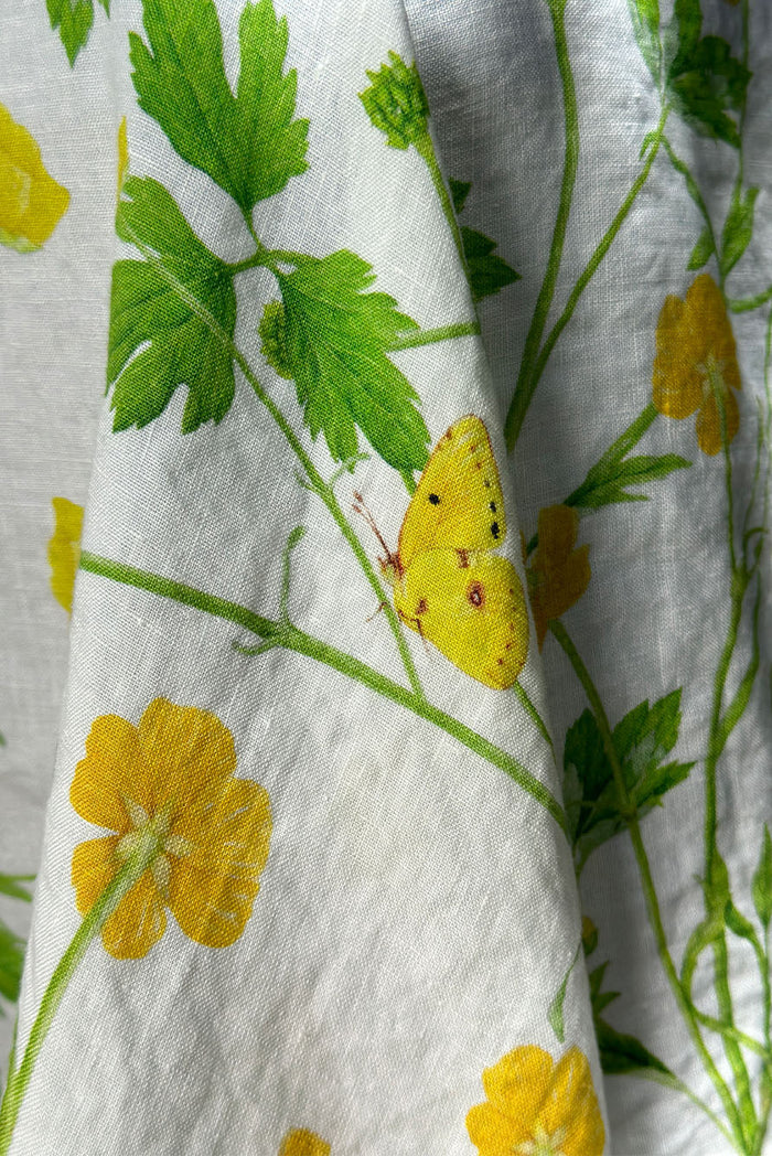 'Buttercup' Linen Napkin, 50x50cm