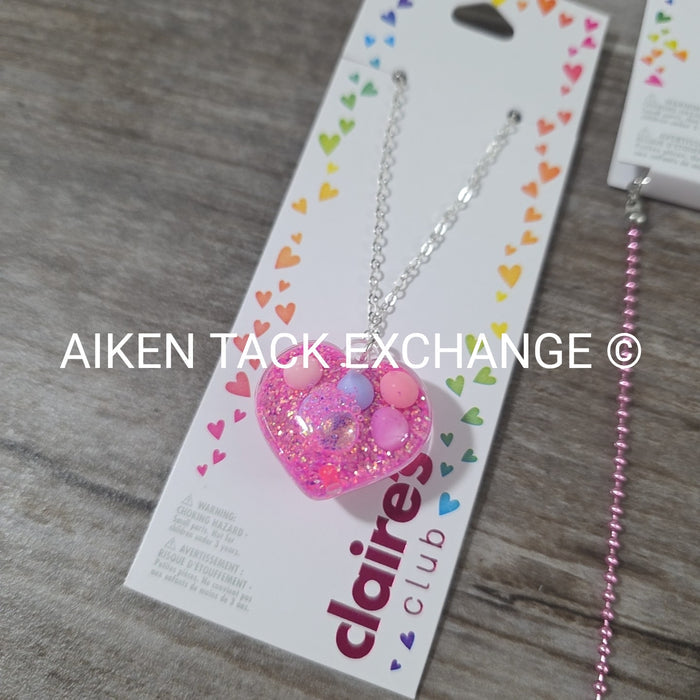 Claire's Club Bundle - 2 Necklaces, 2 Hair Clips