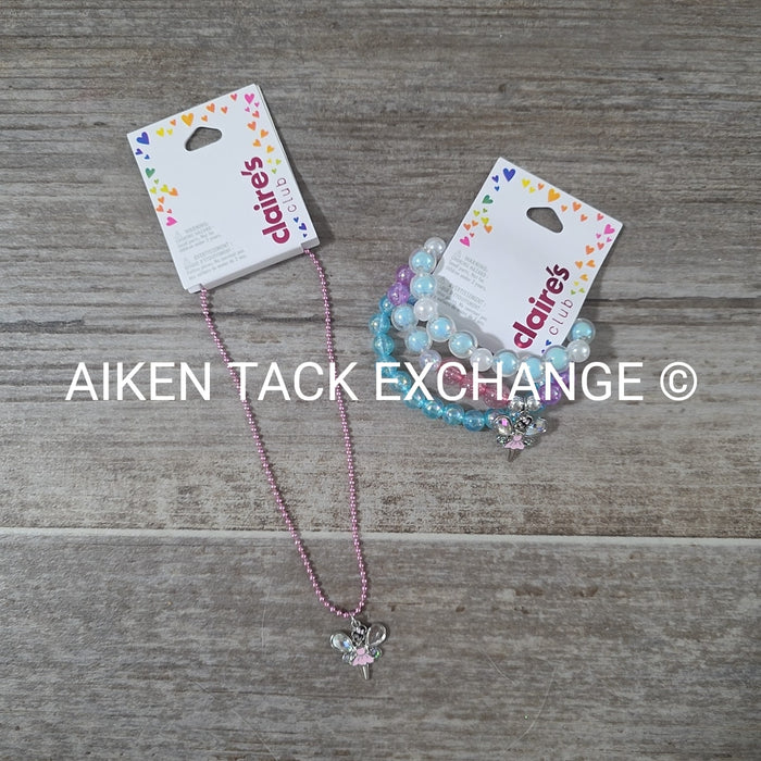 Claire's Club Bundle - 3 Bracelets, 1 Necklace
