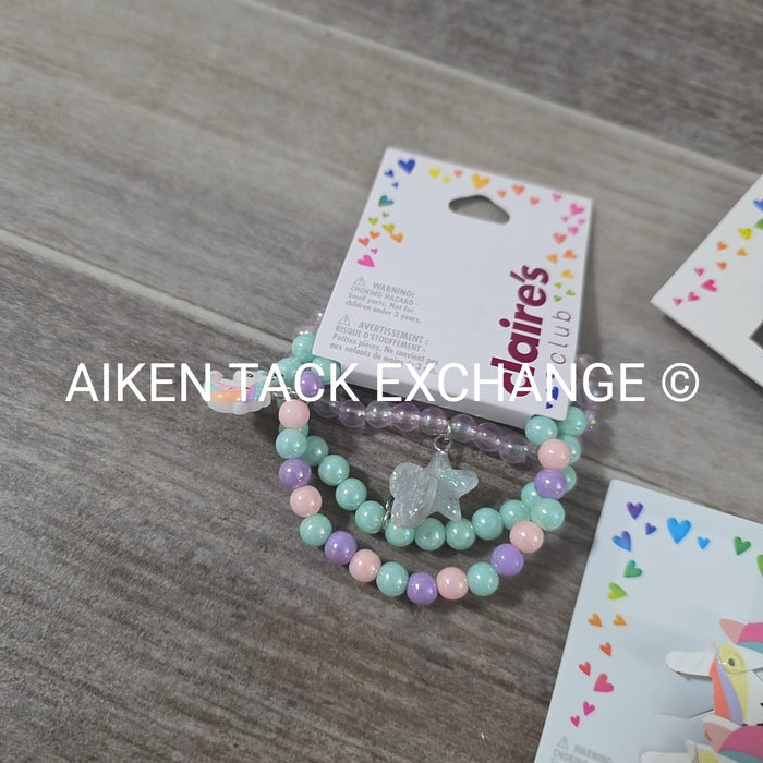 Claire's Club Bundle - 3 Bracelets, 3 Chokers, 2 Hair Clips