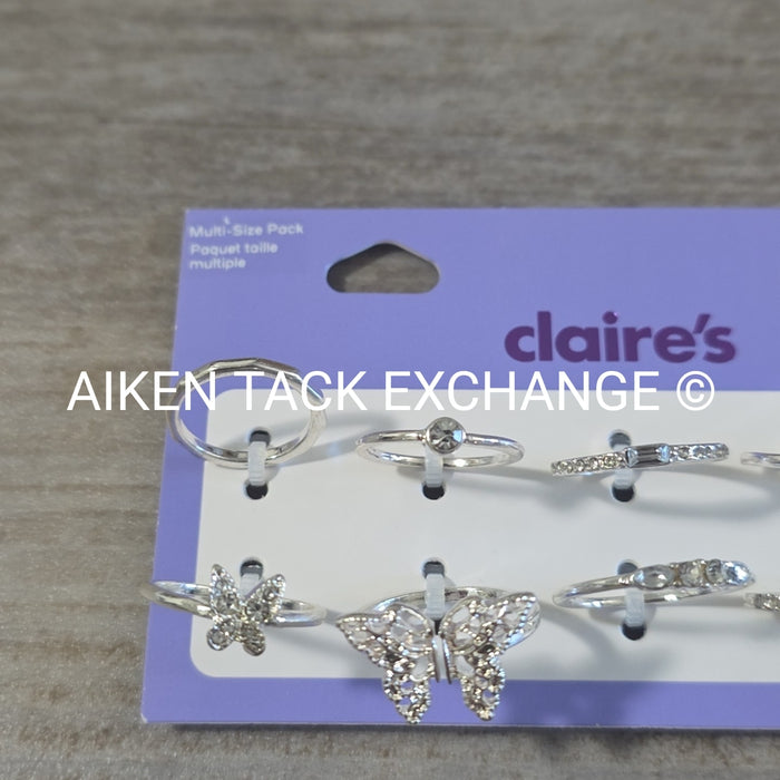 Claire's Ring Set - Various Sizes, 10 Total