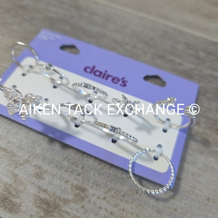 Claire's Ring Set - Various Sizes, 10 Total