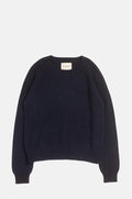 Crop Crew Jumper / Navy