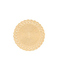 'Elia' Handwoven Straw Effect Placemat in Natural, 40cm