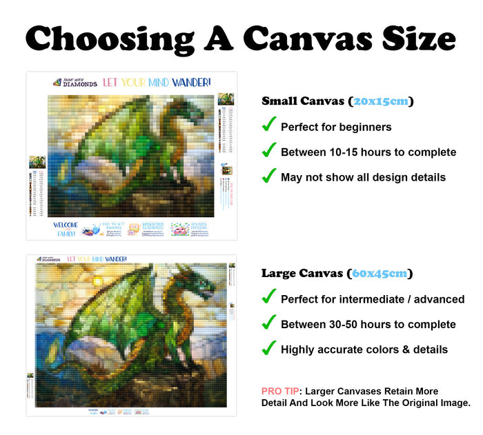 Emerald Guardian Majestic Dragon