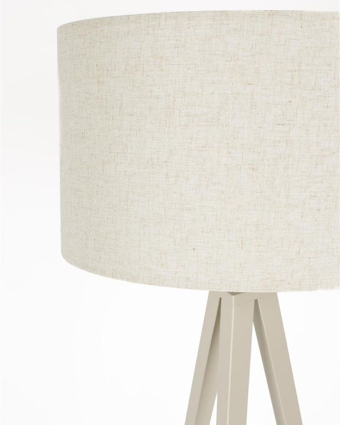 Floor Lamp Tripod- Beige
