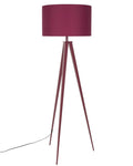 Floor Lamp Tripod- Marsala Red