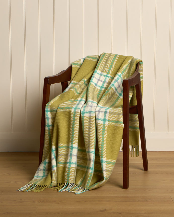Foxford Banagher Cashmere and Lambswool Throw