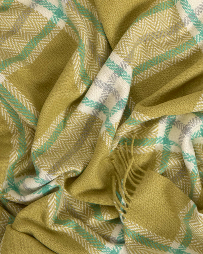Foxford Banagher Cashmere and Lambswool Throw