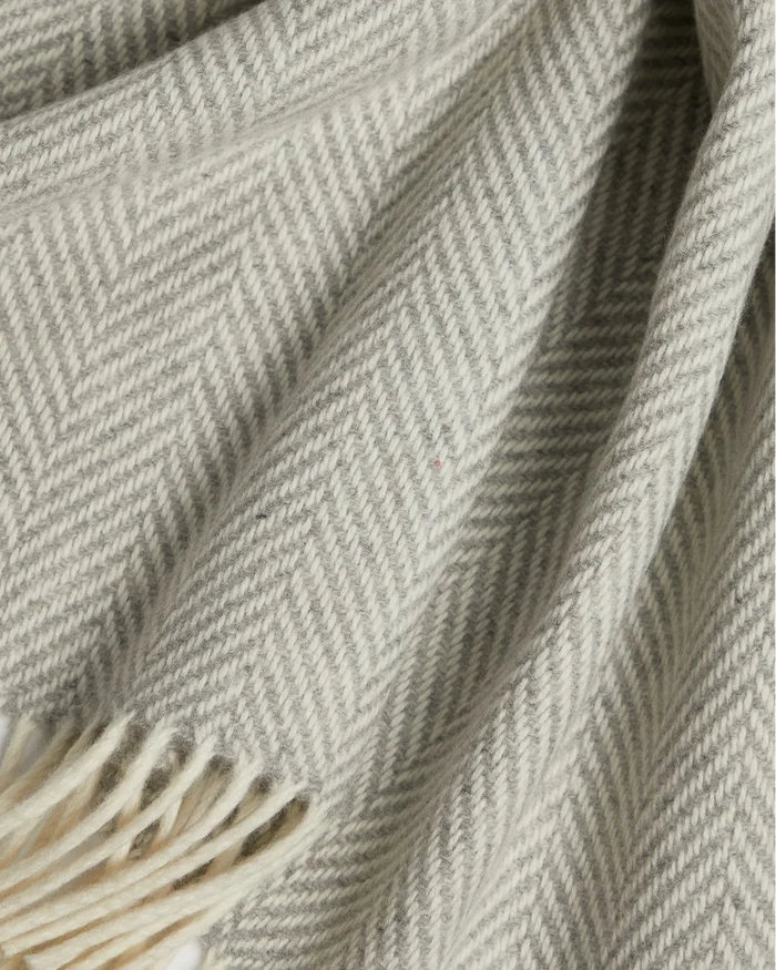 Foxford Clare Island Extra-Large Cashmere & Wool Throw