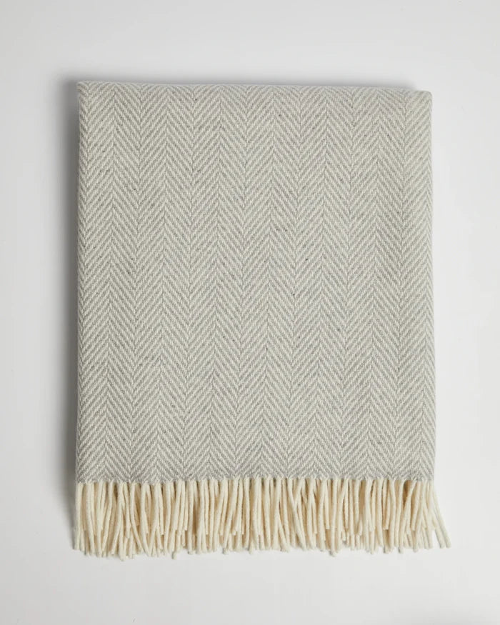 Foxford Clare Island Extra-Large Cashmere & Wool Throw