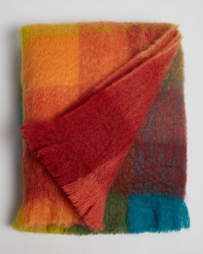 Foxford Cottage Mohair Throw