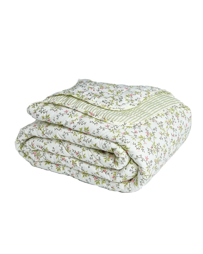 Foxford Dainty Lily Reversible Quilt
