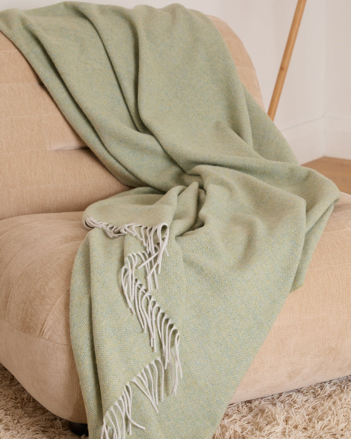 Foxford Dingle Lambswool Throw
