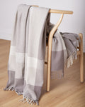 Foxford Dún Briste Cashmere and Lambswool Throw