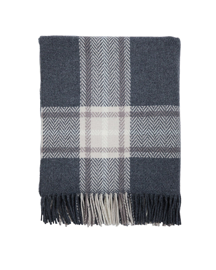 Foxford Dun Chaoin Cashmere and Lambswool Throw