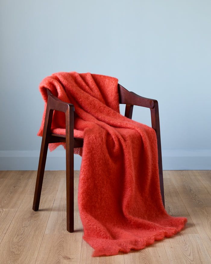 Foxford Erne Mohair Throw