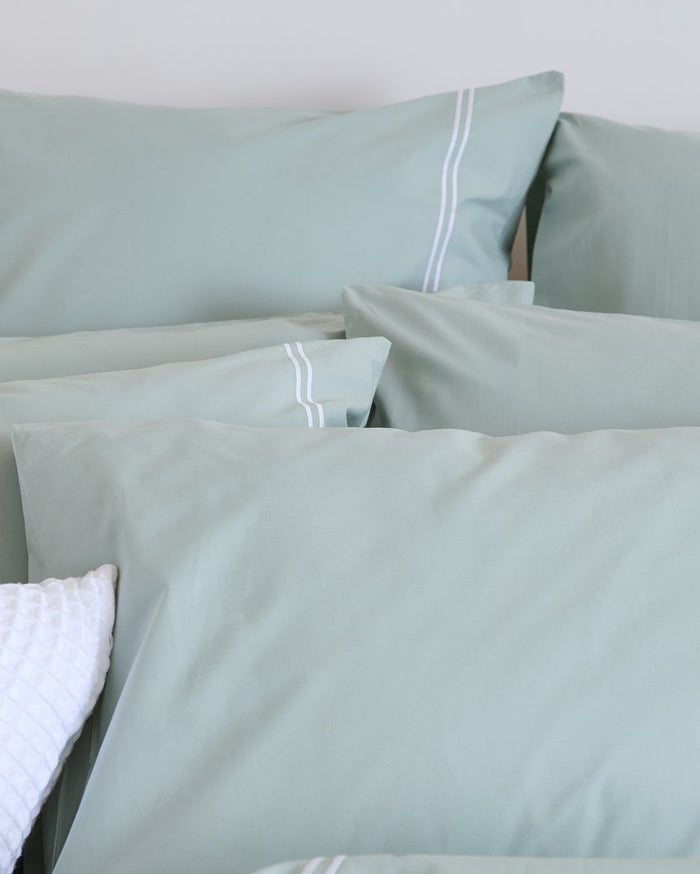 Foxford Evelyn Sage Pillowcase Set