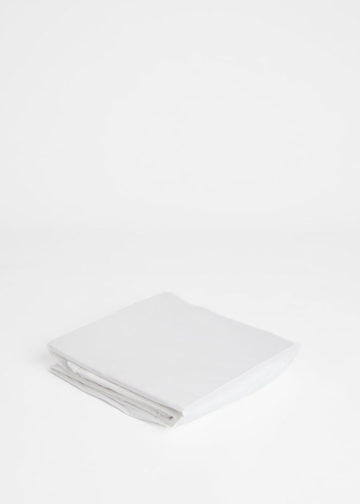 Foxford Fox & Friends Toddler White Fitted Sheet