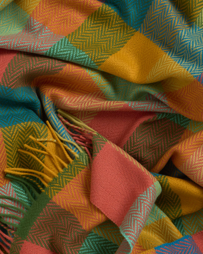 Foxford Kinsale Cashmere and Lambswool Throw